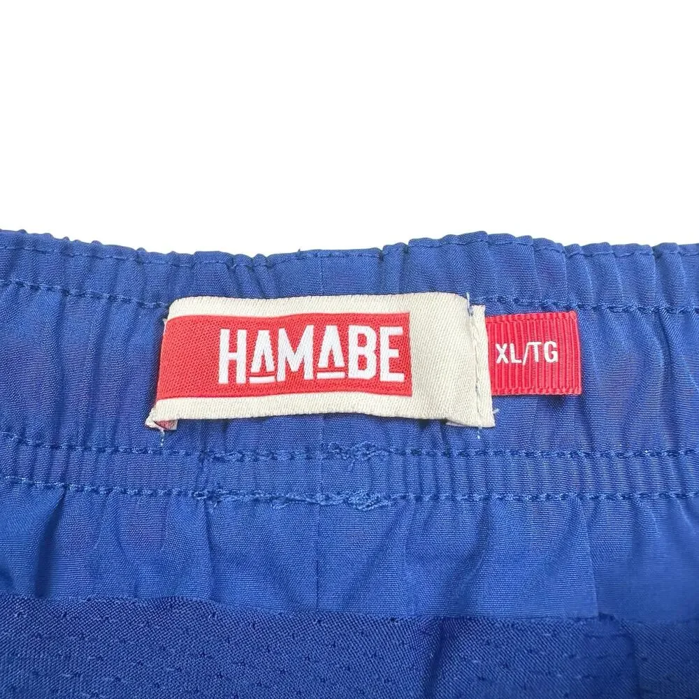 Hamabe | Men | Mazarine Blue Comfort Liner Volley Swim Trunks | Size XL